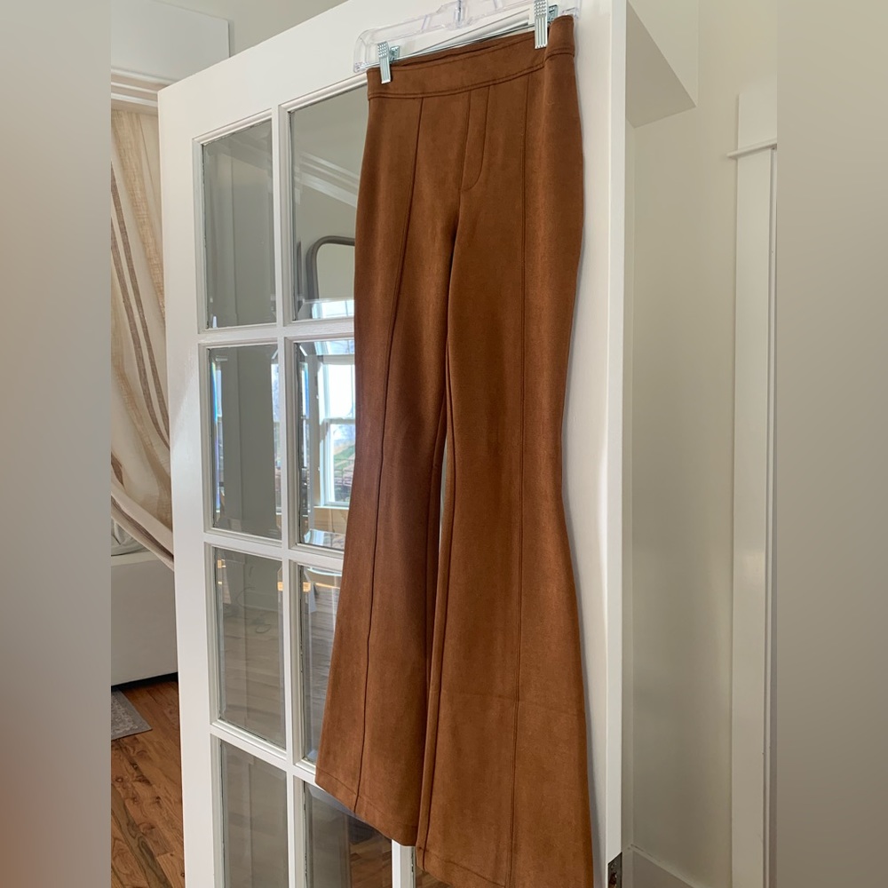 Spanx Machine Washable Suede Pants - image 2